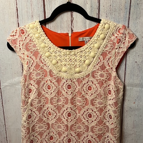 Sandra Darren dress size 4 petite - Picture 3 of 6